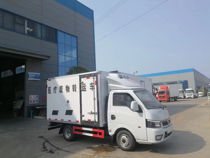 東風途逸藍牌醫(yī)療廢物轉運車