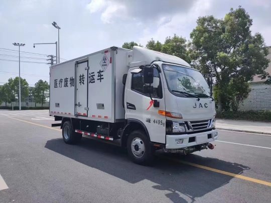 江淮藍牌4.1米醫(yī)療廢物轉運車