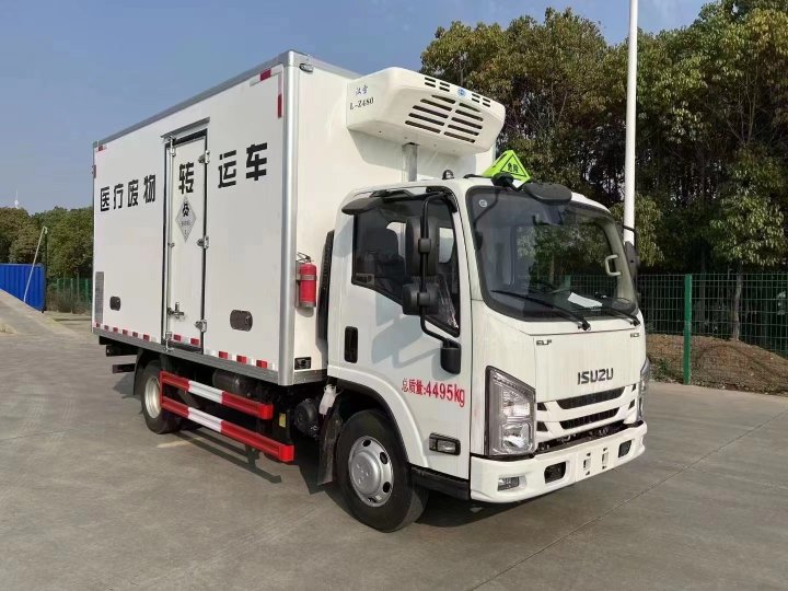 五十鈴藍牌醫(yī)療廢物轉運車